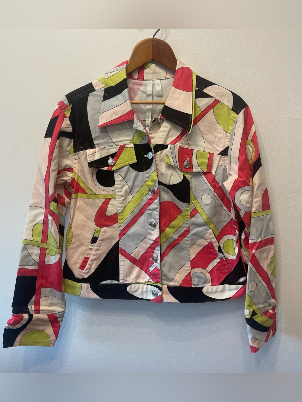 90s/Y2K Pucci inspired Debra Deroo Jacket M